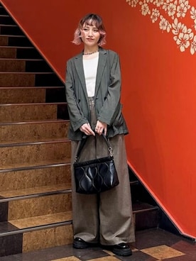 B:MING by BEAMS WOMENさん（レディース・164cm）の冬コーディネート