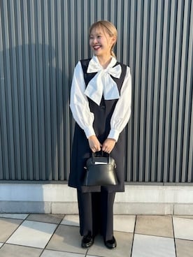 B:MING by BEAMS WOMENさん(レディース・156cm)の冬コーディネート