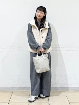「アイテム（ワンピース/ドレス）」を使った、B:MING by BEAMS WOMENさん（レディース・149cm）の秋コーディネート
