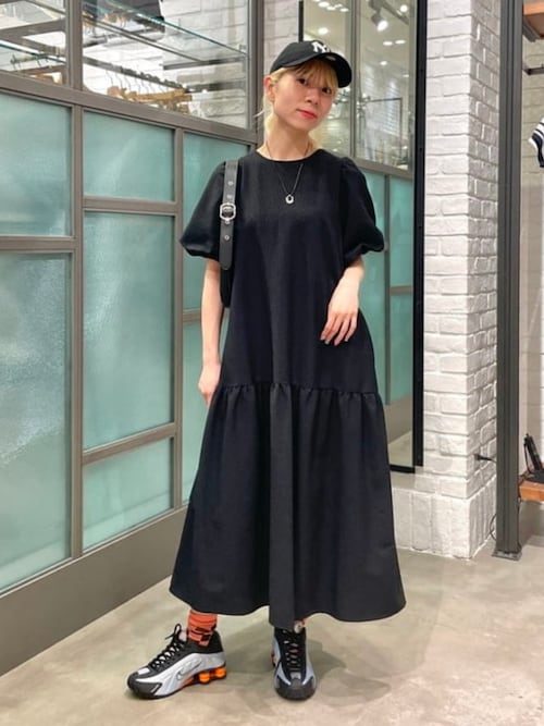 【ファッション通販】 B：MING by BEAMS ワンピース シアー サッカー ワンピース（S〜M ワンピース