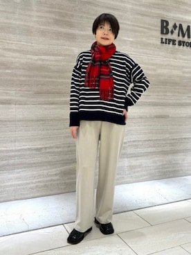 B:MING by BEAMS WOMENさん（レディース・154cm）の冬コーディネート