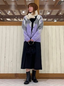 B:MING by BEAMS WOMENさん(レディース・163cm)の冬コーディネート