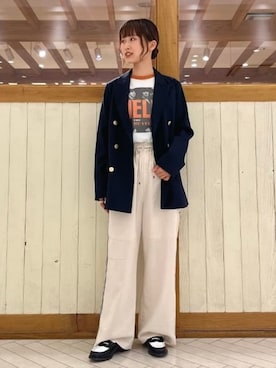 B:MING by BEAMS WOMENさん（レディース・153cm）の秋コーディネート