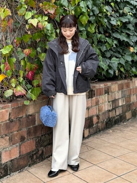B:MING by BEAMS WOMENさん（レディース・149cm）の冬コーディネート