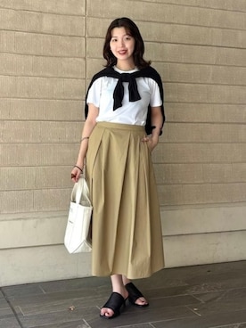 B:MING by BEAMS WOMENさん（レディース・161cm）の夏コーディネート