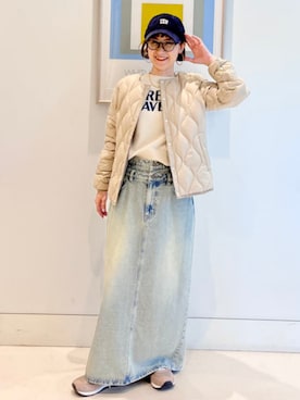B:MING by BEAMS WOMENさん（レディース・158cm）の冬コーディネート
