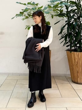 B:MING by BEAMS WOMENさん（レディース・149cm）の冬コーディネート