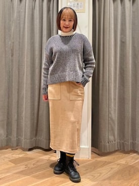 B:MING by BEAMS WOMENさん（レディース・160cm）の冬コーディネート