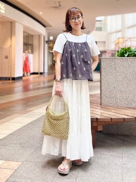 B:MING by BEAMS WOMENさん(レディース・158cm)の夏コーディネート
