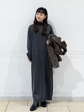 B:MING by BEAMS WOMENさん（レディース・149cm）の冬コーディネート