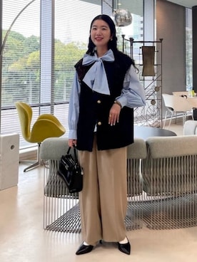 B:MING by BEAMS WOMENさん（レディース・159cm）の秋コーディネート