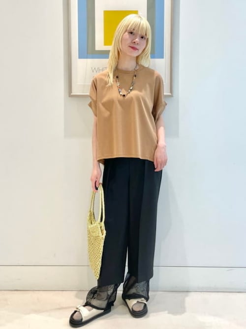 beamsビームス　メッシュパンツ　 S Ray BEAMS（レイ ビームス）メッシュ シアー ライン パンツ