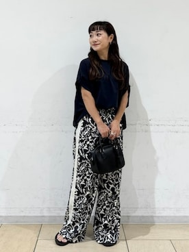 「アイテム（ボストンバッグ）」を使った、B:MING by BEAMS WOMENさん（レディース・149cm）の夏コーディネート