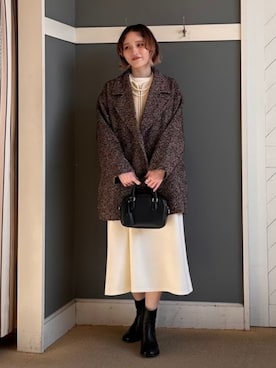 「アイテム（ワンピース/ドレス）」を使った、B:MING by BEAMS WOMENさん（レディース・164cm）の秋コーディネート