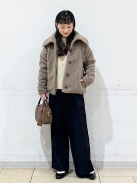「B:MING by BEAMS（ビーミングバイビームス）のアイテム（ジャケット/アウター）」を使った、B:MING by BEAMS WOMENさん（レディース・149cm）の秋コーディネート