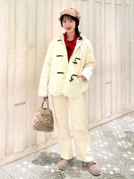 B:MING by BEAMS WOMENさん（レディース・161cm）の冬コーディネート