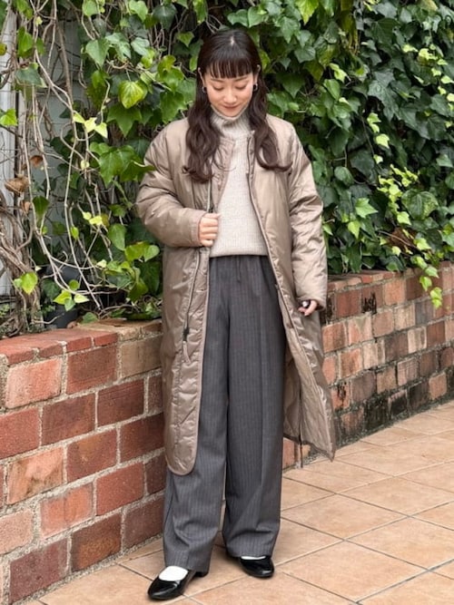 セール】【別注】TAION / リバーシブル ダウン ロングコート（S～M