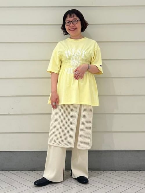 セール】RUSSELL ATHLETIC / シャーリング プリント Tシャツ（T