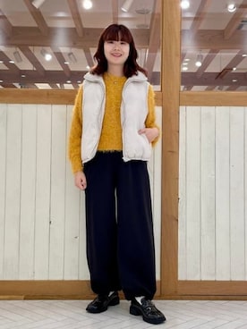 B:MING by BEAMS WOMENさん（レディース・159cm）の冬コーディネート