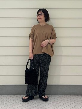 「B:MING by BEAMS（ビーミングバイビームス）のアイテム（トートバッグ）」を使った、B:MING by BEAMS WOMENさん（レディース・148cm）の春コーディネート