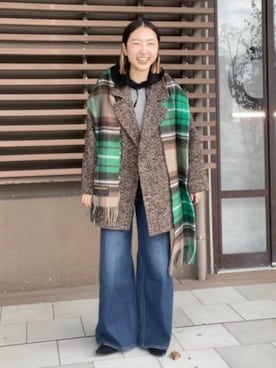 B:MING by BEAMS WOMENさん（レディース・163cm）の冬コーディネート