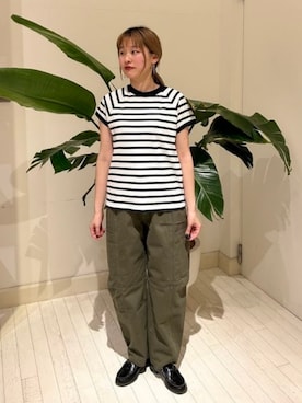 「Gramicci（グラミチ）のアイテム」を使った、B:MING by BEAMS WOMENさん（レディース・156cm）の春コーディネート