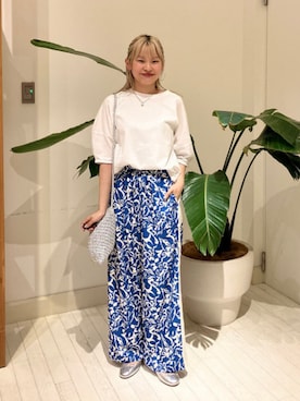 「アイテム（ドレスシューズ）」を使った、B:MING by BEAMS WOMENさん（レディース・156cm）の夏コーディネート