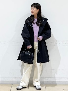 「アイテム（マウンテンパーカー）」を使った、B:MING by BEAMS WOMENさん（レディース・149cm）の秋コーディネート