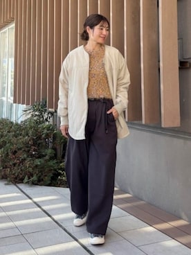 B:MING by BEAMS WOMENさん（レディース・161cm）の冬コーディネート