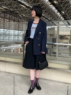 B:MING by BEAMS WOMENさん（レディース・159cm）の秋コーディネート