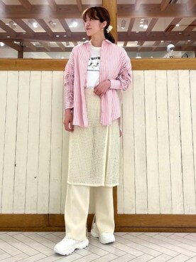 B:MING by BEAMS WOMENさん（レディース・163cm）の春コーディネート