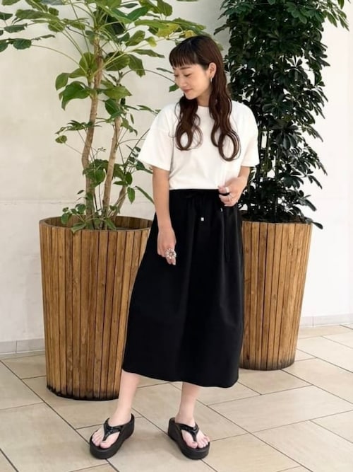 限定セール　ohga サンダル　23.5センチ OHGA オーガ⭐️クリアサンダル 黒 M - メルカリ