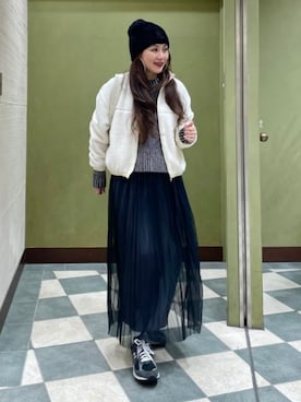 B:MING by BEAMS WOMENさん（レディース・160cm）の冬コーディネート