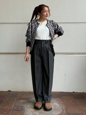 B:MING by BEAMS WOMENさん(レディース・158cm)の冬コーディネート