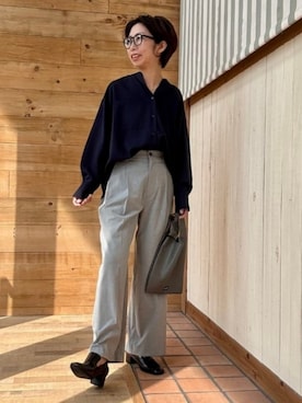 B:MING by BEAMS WOMENさん（レディース・158cm）の冬コーディネート