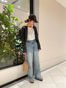 岡本さん（レディース・167cm）の秋コーディネート