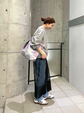 岡本さん（レディース・167cm）の冬コーディネート