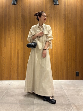 岡本さん（レディース・167cm）の春コーディネート