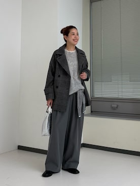 岡本さん(レディース・167cm)の秋コーディネート