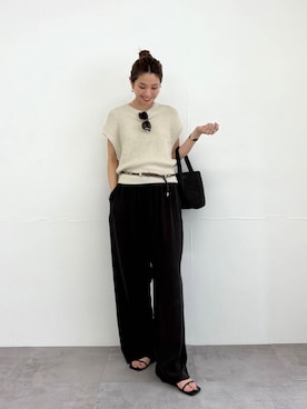 岡本さん（レディース・167cm）の夏コーディネート