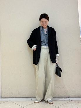 岡本さん（レディース・167cm）の春コーディネート