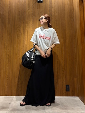 岡本さん(レディース・167cm)の夏コーディネート