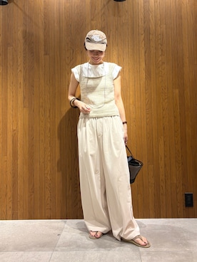 岡本さん(レディース・167cm)の春コーディネート