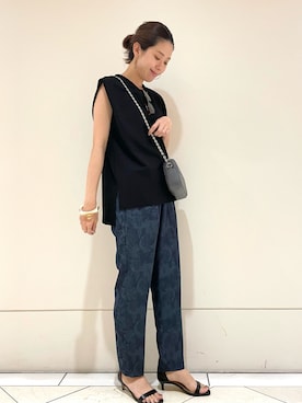 岡本さん（レディース・167cm）の夏コーディネート