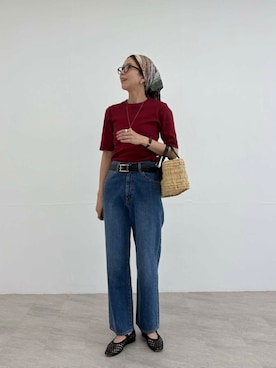 岡本さん（レディース・167cm）の夏コーディネート