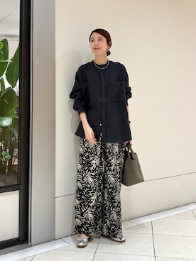 岡本さんのコーディネート