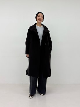 「アイテム（テーラードジャケット）」を使った、オカモトさん（レディース・167cm・30代）の秋コーディネート