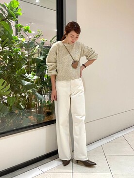 岡本さん(レディース・167cm)の秋コーディネート