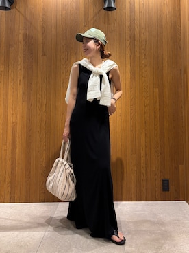 岡本さん(レディース・167cm)の夏コーディネート