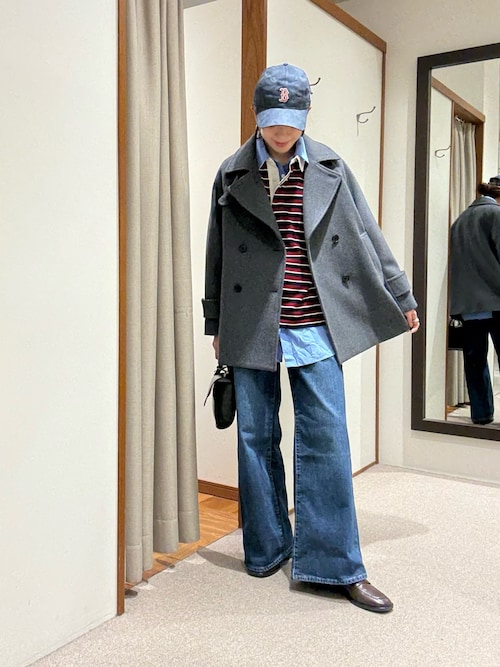 URBAN RESEARCH なんばCITY岡本さんのピーコートを使ったコーディネート - ZOZOTOWN